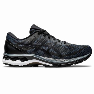 Asics Gel-Kayano 27 Mk - Miesten Juoksukengät - Mustat/Harmaat